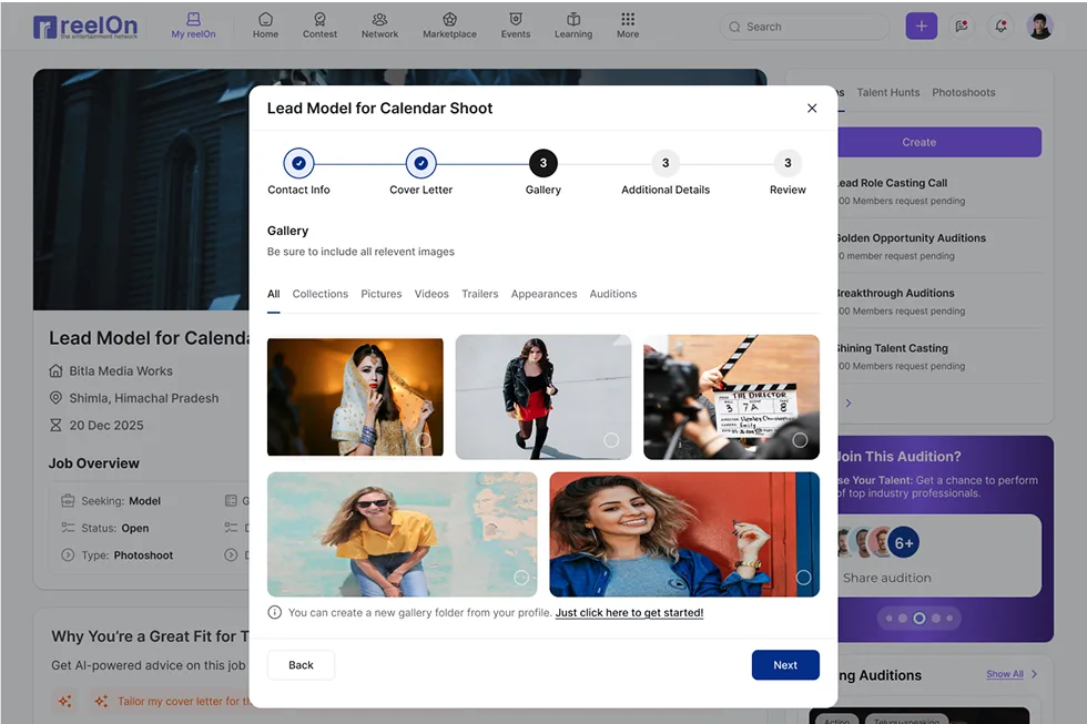 Apply With One Click illustration
