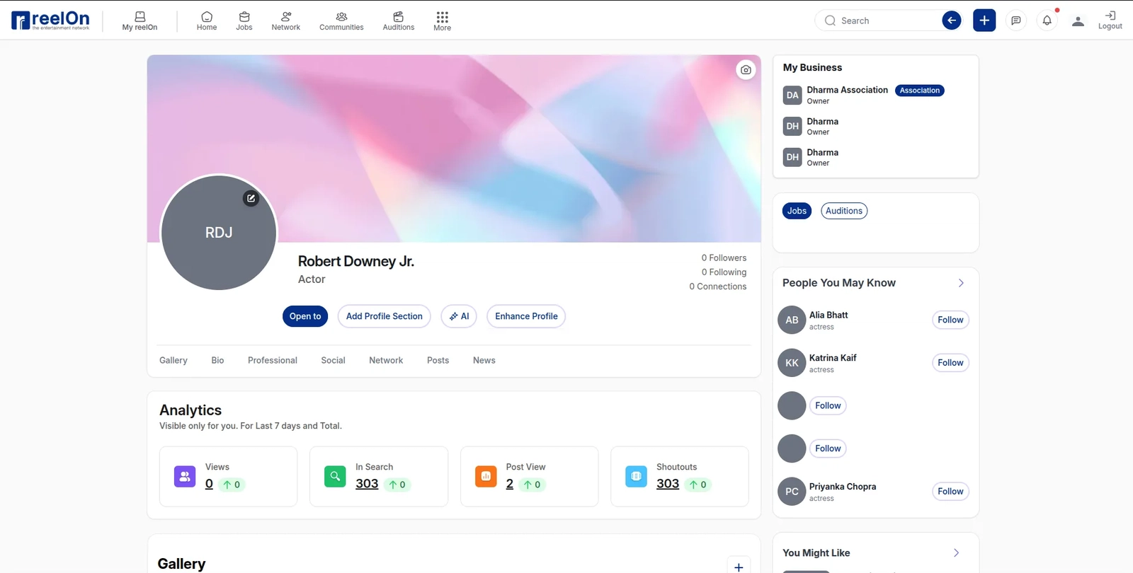 Post jobs and auditions quickly illustration